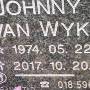 WYK Johnny, van 1974-2017