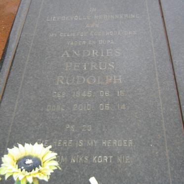 KELLERMAN Andries Petrus Rudolph 1945-2010 &amp; Martha Maria Georgena 1946-