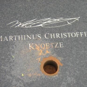 KNOETZE Marthinus Christoffel 1940-2013