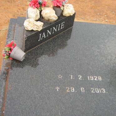 STADEN Jannie, van 1928-2013