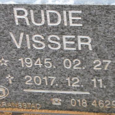 VISSER Rudie 1945-2017