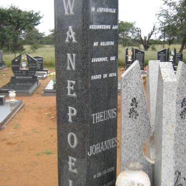 SWANEPOEL Theunis Johannes 1936-2007