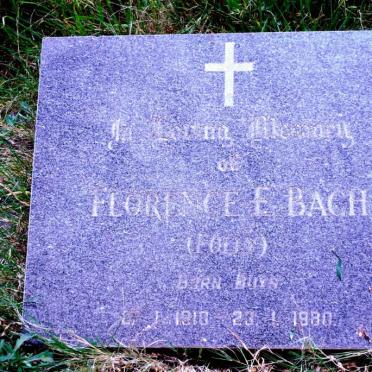 BACH Florence E. 1918-1980