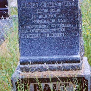 BALT Adelaide Emily nee DUNN 1881-1944