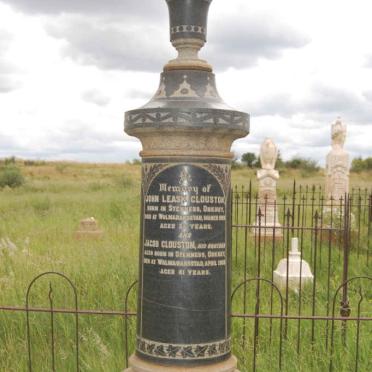 CLOUSTON John Leask -1903 :: CLOUSTON Jacob -1903