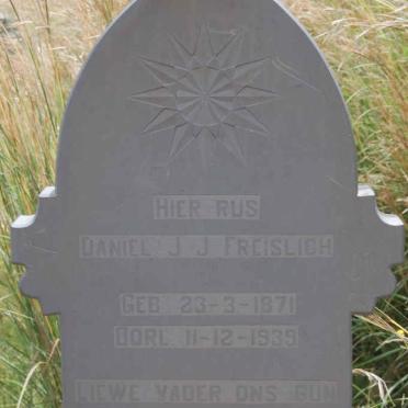 FREISLIGH Daniel J.J. 1871-1929