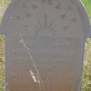 OTTO Josef Benjamin 1923-193?