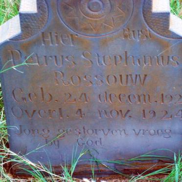 ROSSOUW Petrus Stephanus 1923-1923