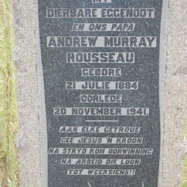 ROUSSEAU Andrew Murray 1884-1941