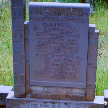 WESTHUIZEN, v.d. Petrus 1876-1945 :: OBERHOLSER M.