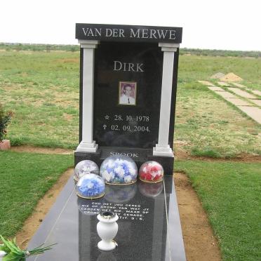 MERWE Dirk, van der 1978-2004