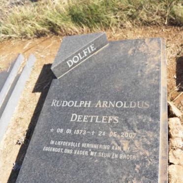 DEETLEFS Rudolph Arnoldus 1973-2007