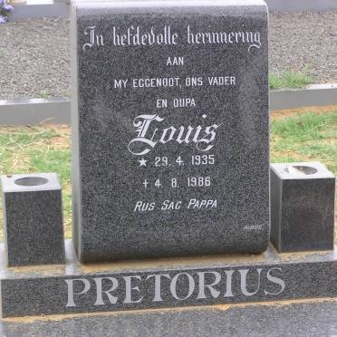 PRETORIUS Louis 1935-1986