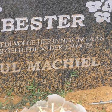 BESTER Paul Machiel 1918-2003 &amp; Jemima 1922-2002 _1