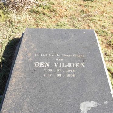 VILJOEN Ben 1945-1998