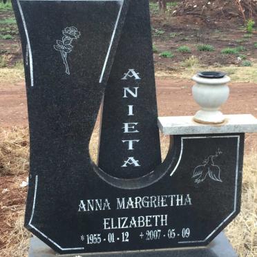 CILLIERS Anna Margrietha Elizabeth 1955-2007