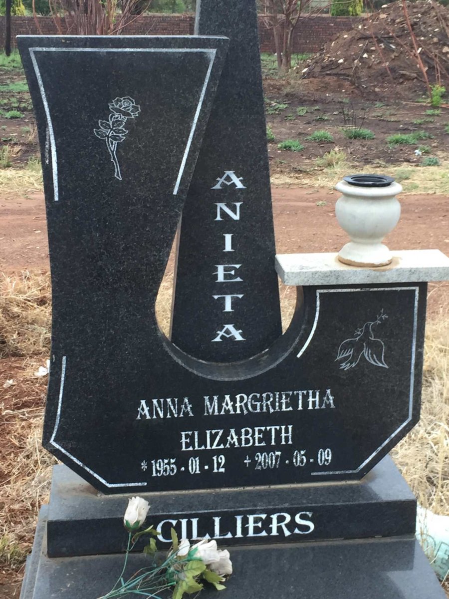 CILLIERS Anna Margrietha Elizabeth 1955-2007