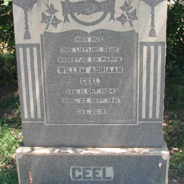 GEEL Willem Adriaan 1924-1951