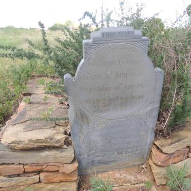North West, BLOEMHOF district, Kareeboschfontein 222, farm cemetery