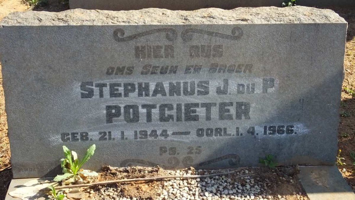 POTGIETER Stephanus J. du P. 1944-1966