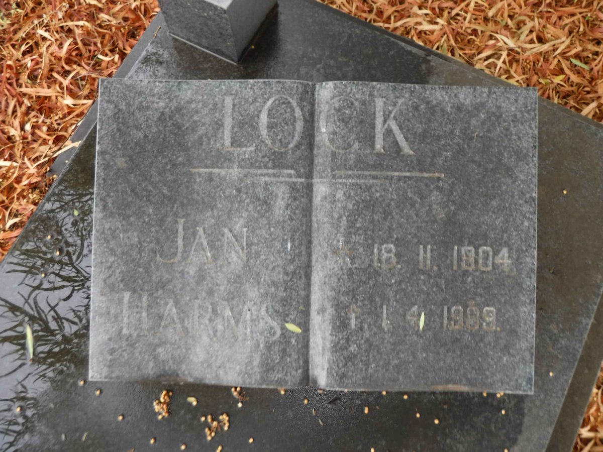 LOCK Jan Harms 1904-1989