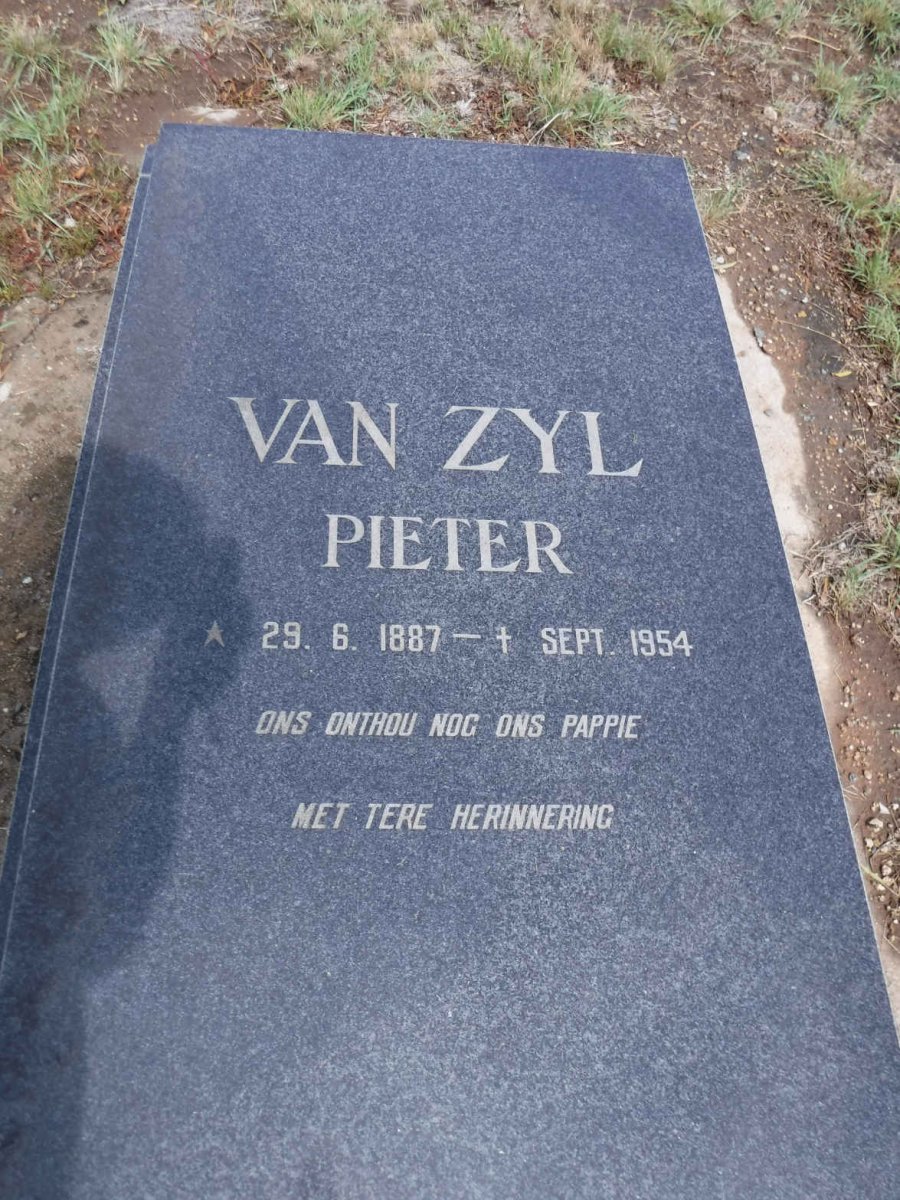 ZYL Pieter, van 1887-1954