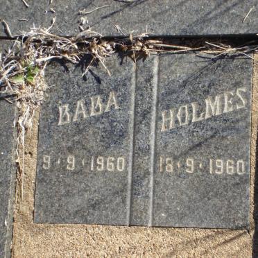 HOLMES Baba 1960-1960