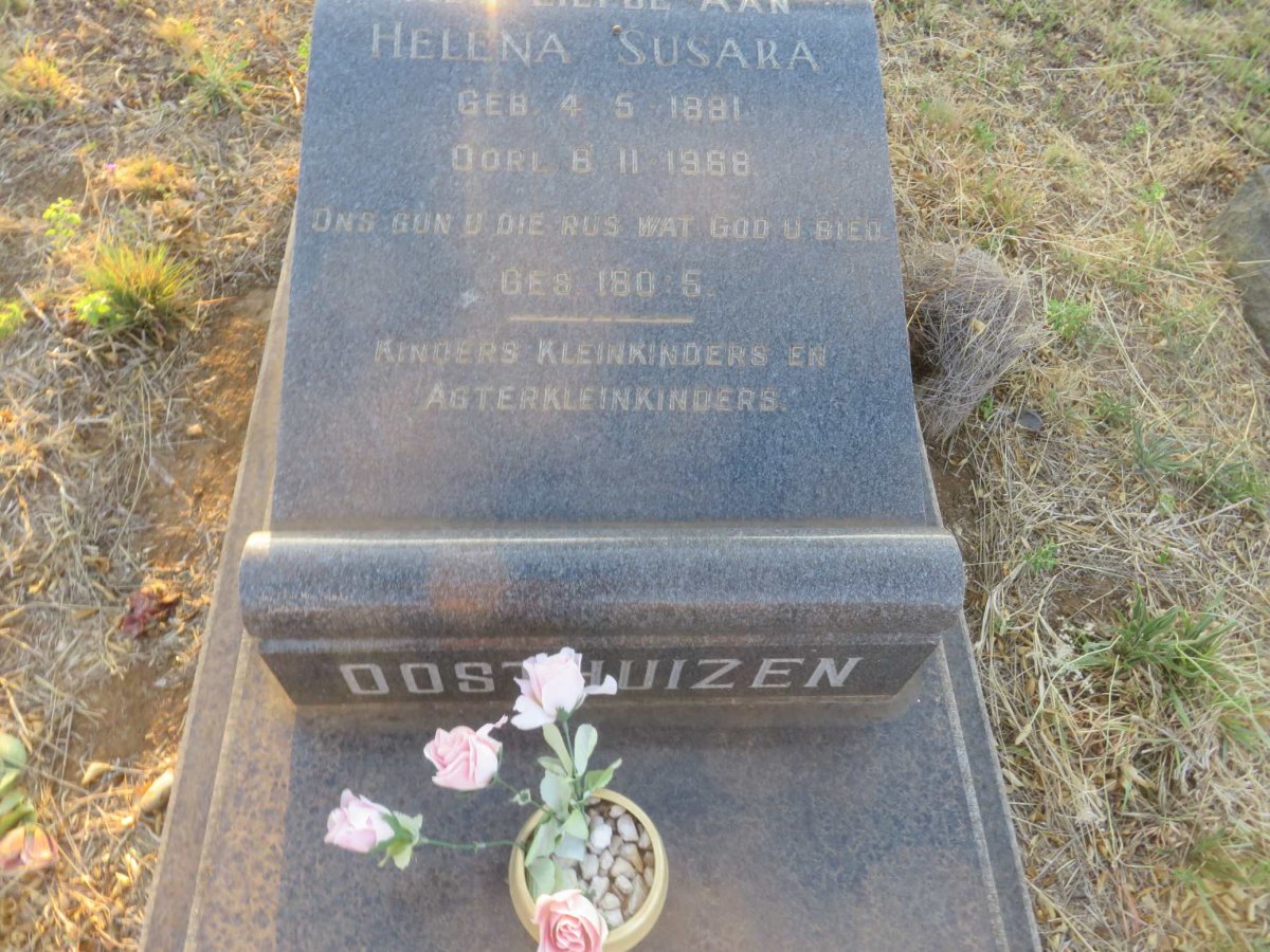 OOSTHUIZEN Helena Susara 1881-1968