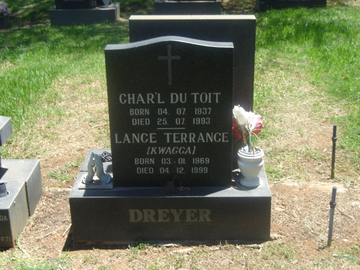 DREYER Charl du Toit 1937-1993 :: DREYER Lange Terrance 1969-1999