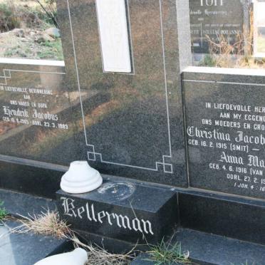 KELLERMAN Hendrik Jacobus 1905-1983 &amp; Christina Jacoba Rebellie SMIT 1915-1939 &amp; Anna Maria VAN NIEKERK 1916-1981