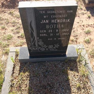BOTHA Jan Hendrik 1902-1963