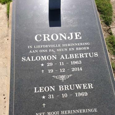 CRONJE Salomon Albertus 1963-2014 :: CRONJE  Leon  Bruwer 1969-