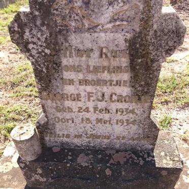 CRONJE George F.J. 1934-1934