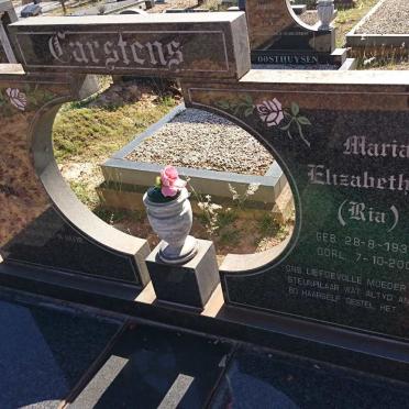 CARSTENS Franssous Johannes Stephanus 1923-1993 &amp; Maria Elizabeth 1932-2002