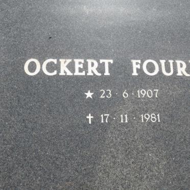 FOURIE Ockert 1907-1981