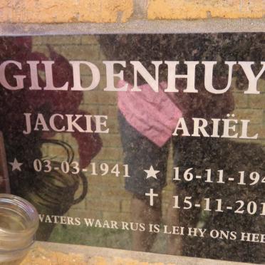 GILDENHUYS Jackie 1941- &amp; Ariël 1940-2015