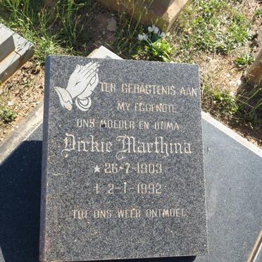 GRANGE Gert Albertus, la 1911-1993 &amp; Dirkie Marthina 1903-1992