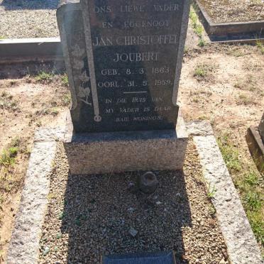 JOUBERT Jan Christoffel 1863-1959