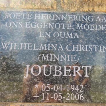 JOUBERT Wilhelmina Christina 1942-2006