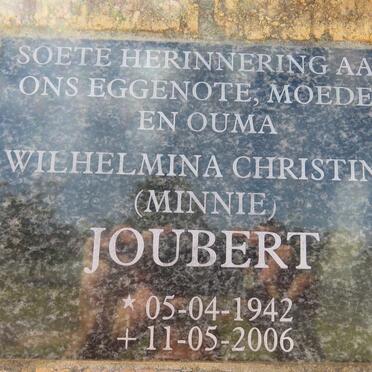 JOUBERT Wilhelmina Christina 1942-2006
