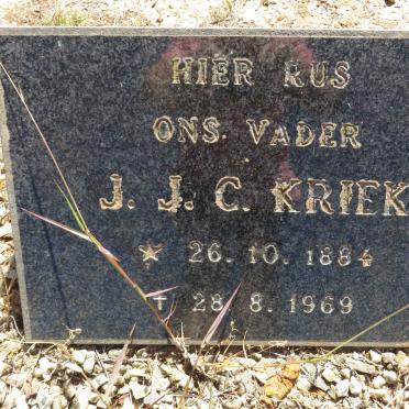 KRIEK J.J.C. 1884-1969
