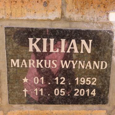 KILIAN Markus Wynand 1952-2014