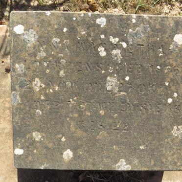 LOUWRENS Margaretha 18?6-19?2