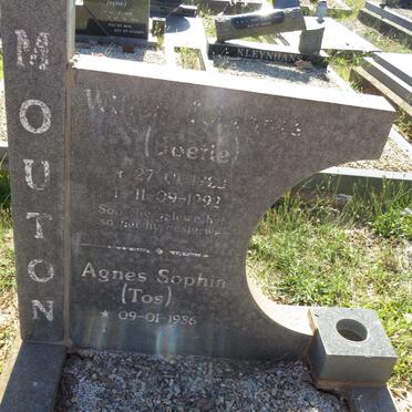 MOUTON Willem Johannes 1923-1990 &amp; Agnes Sophia 1936-