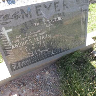 MEYER Andries Petrus 1918-1996