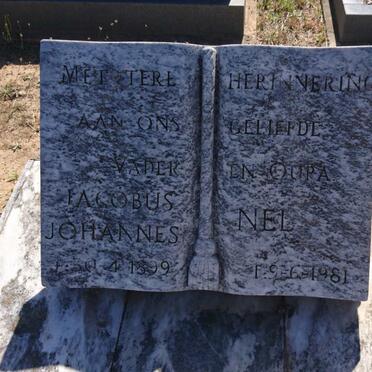 NEL Jacobus Johannes 1899-1981