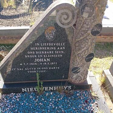 NIEUWENHUYS Johan 1956-1973