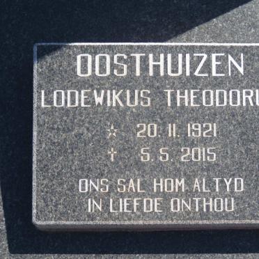 OOSTHUIZEN Lodewikus Theodorus 1921-2015