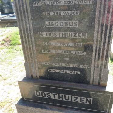 OOSTHUIZEN Jacobus H. 1914-1953