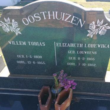 OOSTHUIZEN Willem Tobias 1900-1955 &amp; Elizabeth Lodewika LOUWRENS 1905-1982